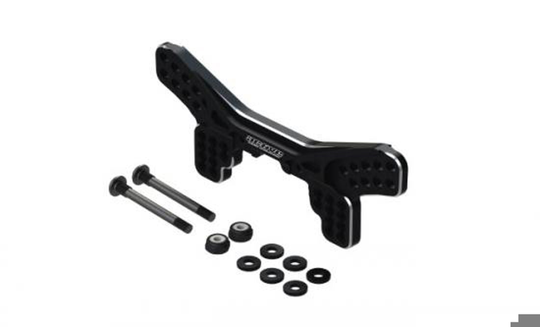 Active Hobby STR205BL Drift Package Aluminum Damper Stay Front Black - BanzaiHobby