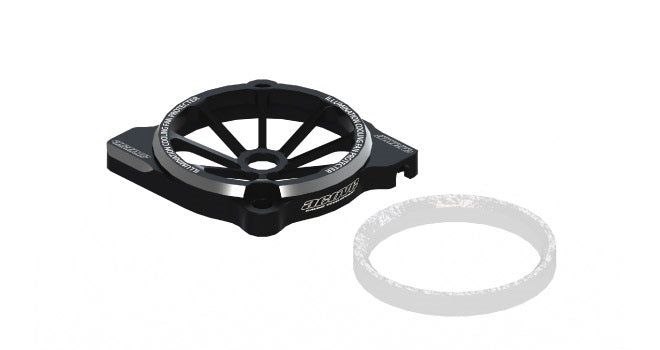 Active Hobby STR225BL Illumination Fan Protector 25mm (Black) - BanzaiHobby