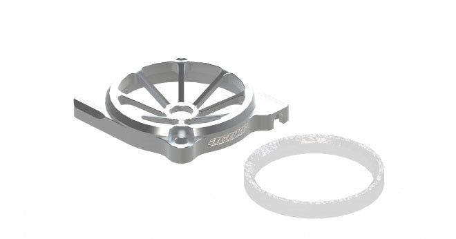 Active Hobby STR225S Illumination Fan Protector 25mm (Silver) - BanzaiHobby