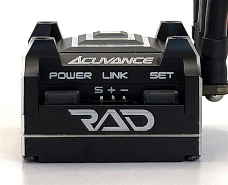 Acuvance (Keyence) High-end Brushless ESC RAD Black - BanzaiHobby
