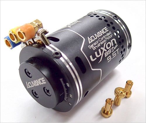 Acuvance (Keyence) Luxon BS Dual 10.5T-C Motor (inc PT connector) - BanzaiHobby