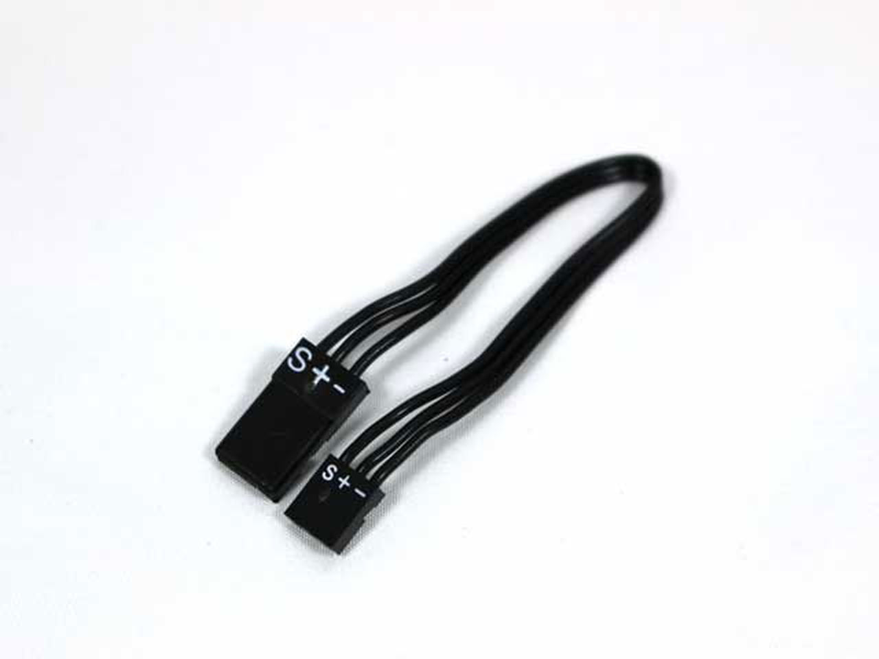 Acuvance (Keyence) OP-15036 RX Cable Black For TACHYON AIRIA Xarvis 100mm - BanzaiHobby