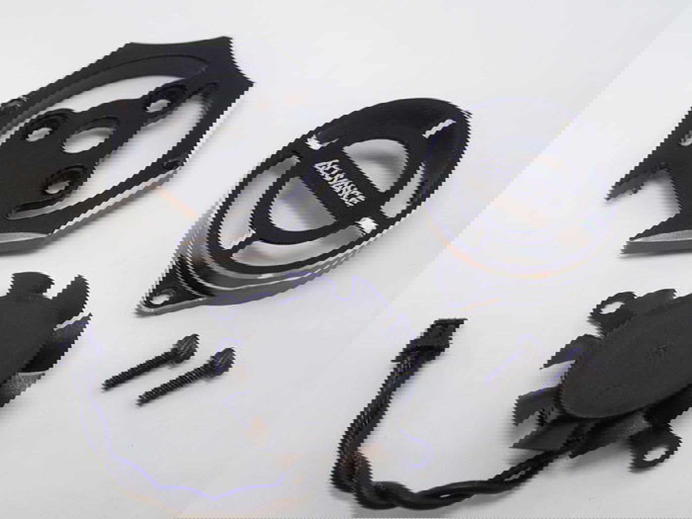 Acuvance (Keyence) OP-15096 End-bell FAN Set For FLEDGE - Black - BanzaiHobby