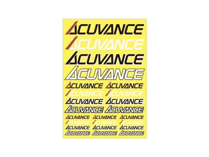 Acuvance (Keyence) OP-15104 Stretch Logo Sticker - BanzaiHobby