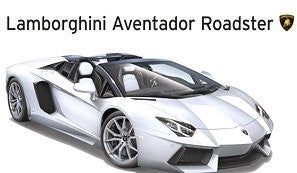 Aoshima 12 Lamborghini Aventador Roadster - BanzaiHobby