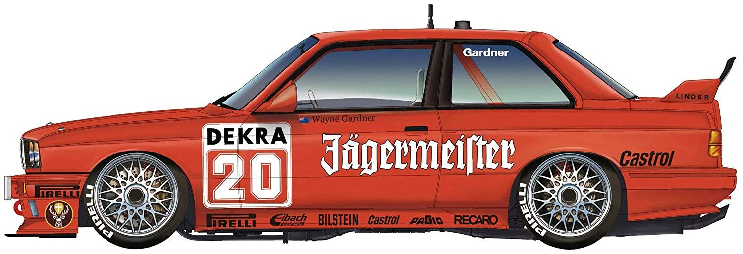 Aoshima BMW M3 E30 Sports Evolution `92 Deutschland Model - BanzaiHobby