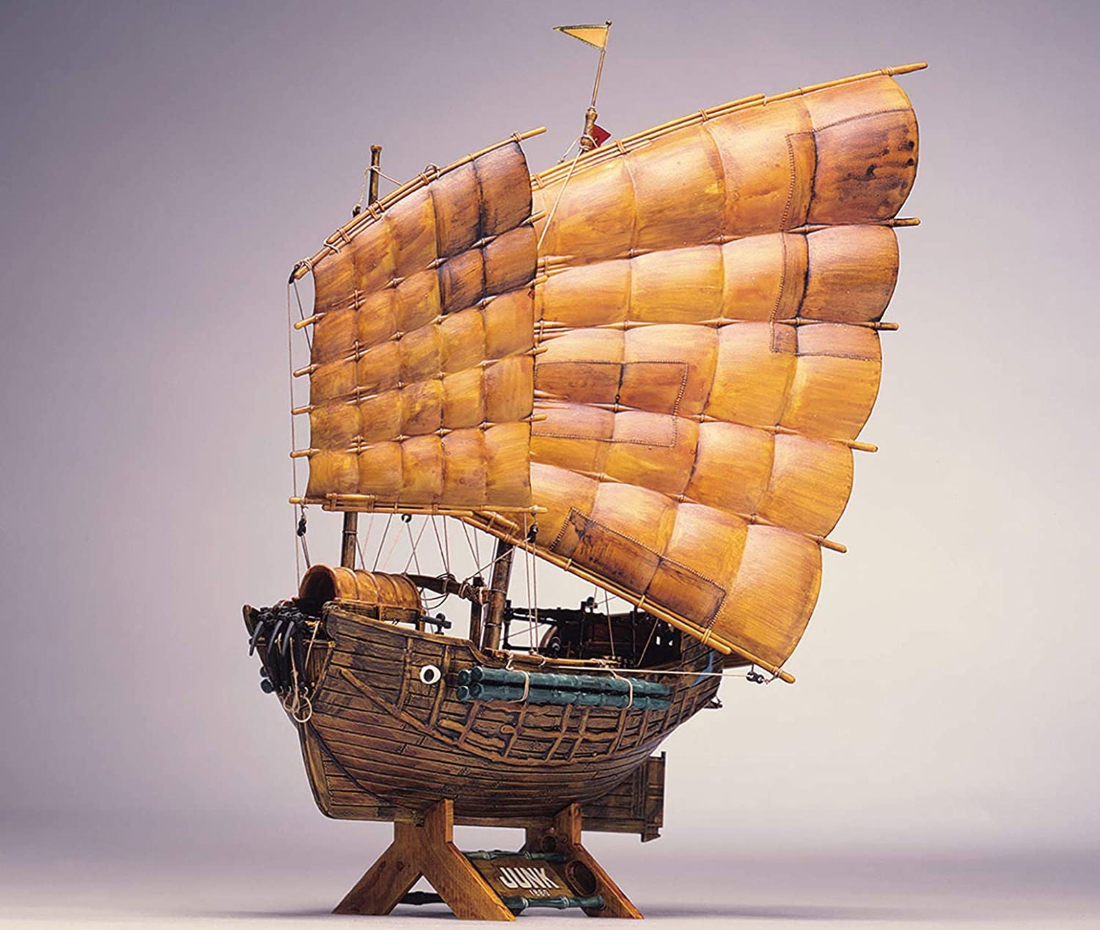 Aoshima Chinese Junk 1880 - BanzaiHobby