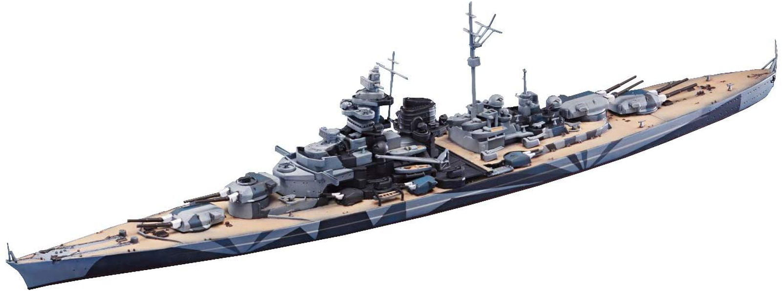 Aoshima German Battleship Tirpitz - BanzaiHobby