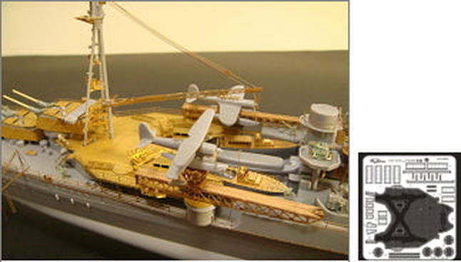 Aoshima Great Modeling Takao 1944 Flight Work Deck Parts - BanzaiHobby