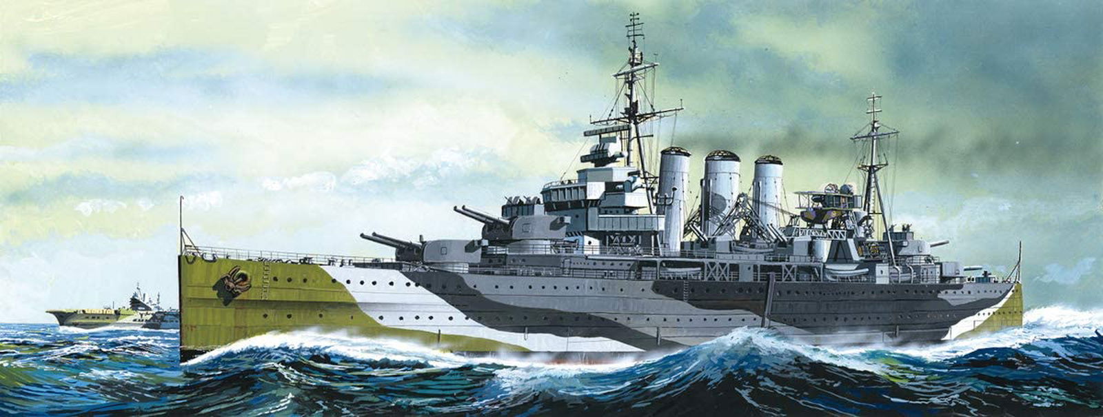 Aoshima HMS Kent - BanzaiHobby