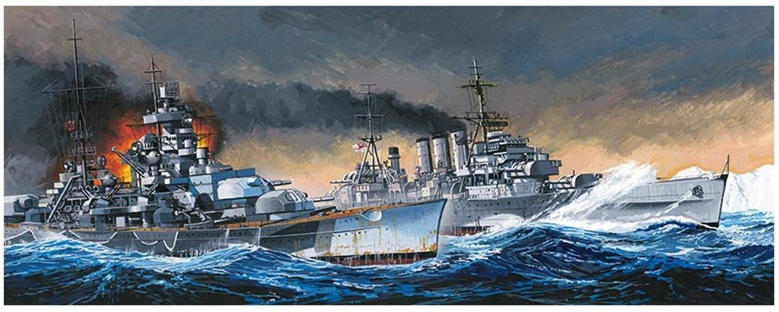 Aoshima HMS Norfolk `Battle of North Cape` - BanzaiHobby