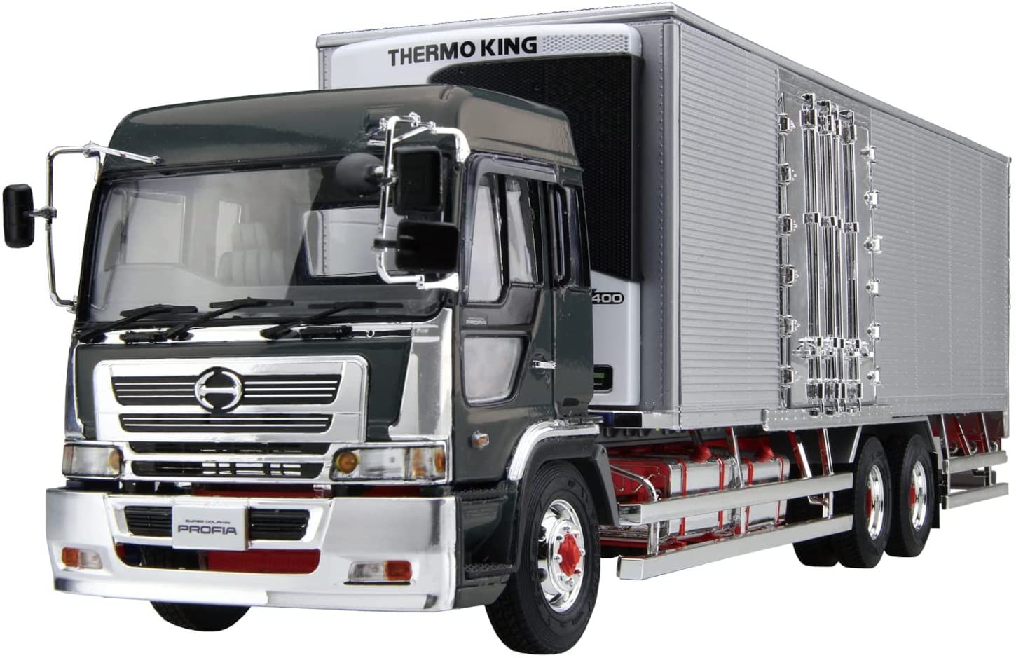 Aoshima Hino Profia Teravie FR Hyster Short Frozen Van & Thermo King - BanzaiHobby