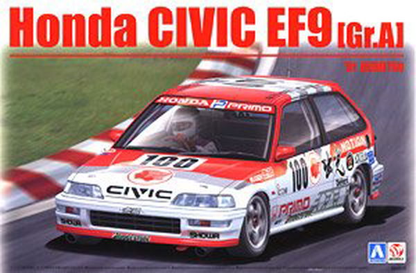 Aoshima Hond Civic EF9 GRA 91 Idemitsu - BanzaiHobby