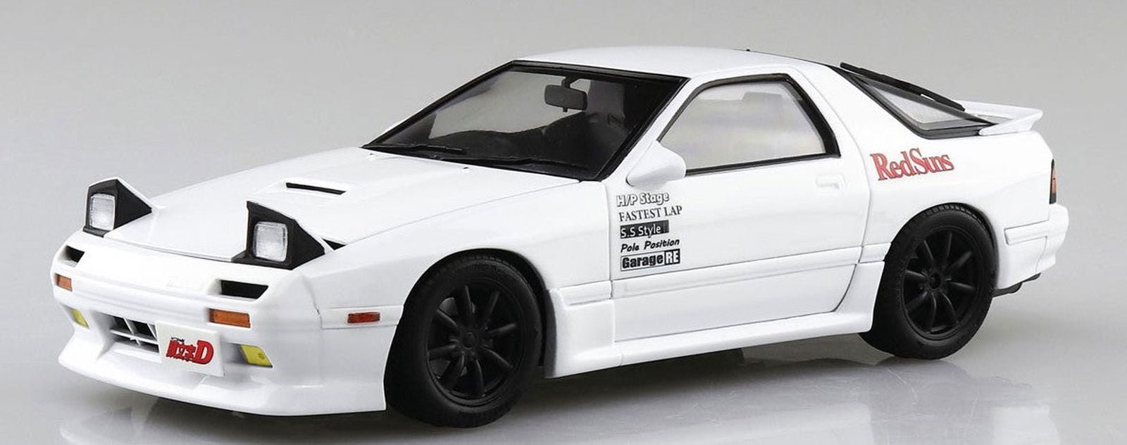 Aoshima Initial D Ryosuke Takahashi FC3S RX-7 Akagi Showdown Specificati - BanzaiHobby