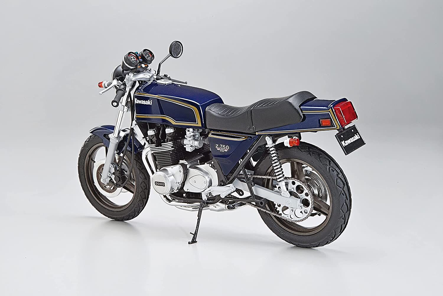 Aoshima Kawasaki KZ750D Z750FX `79 Custom - BanzaiHobby