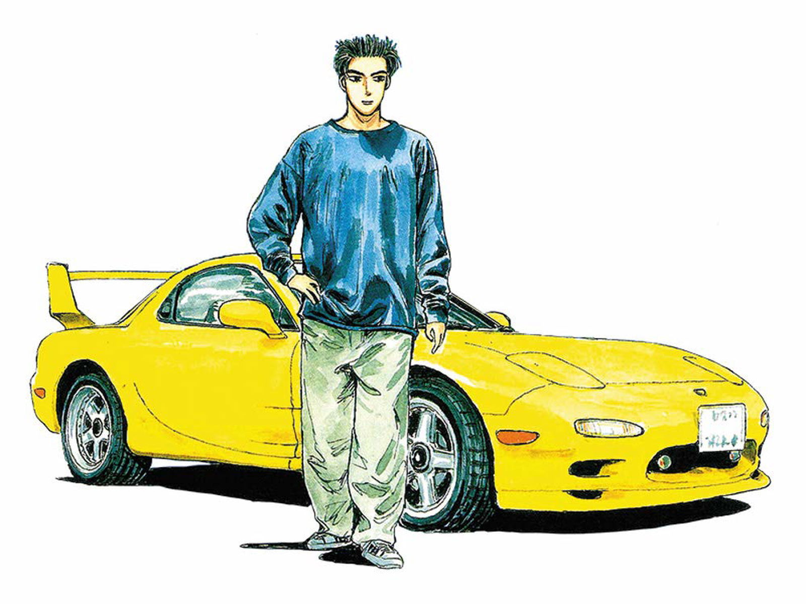 Aoshima Keisuke Takahashi FD3S RX-7 Specification Volume 1 - BanzaiHobby