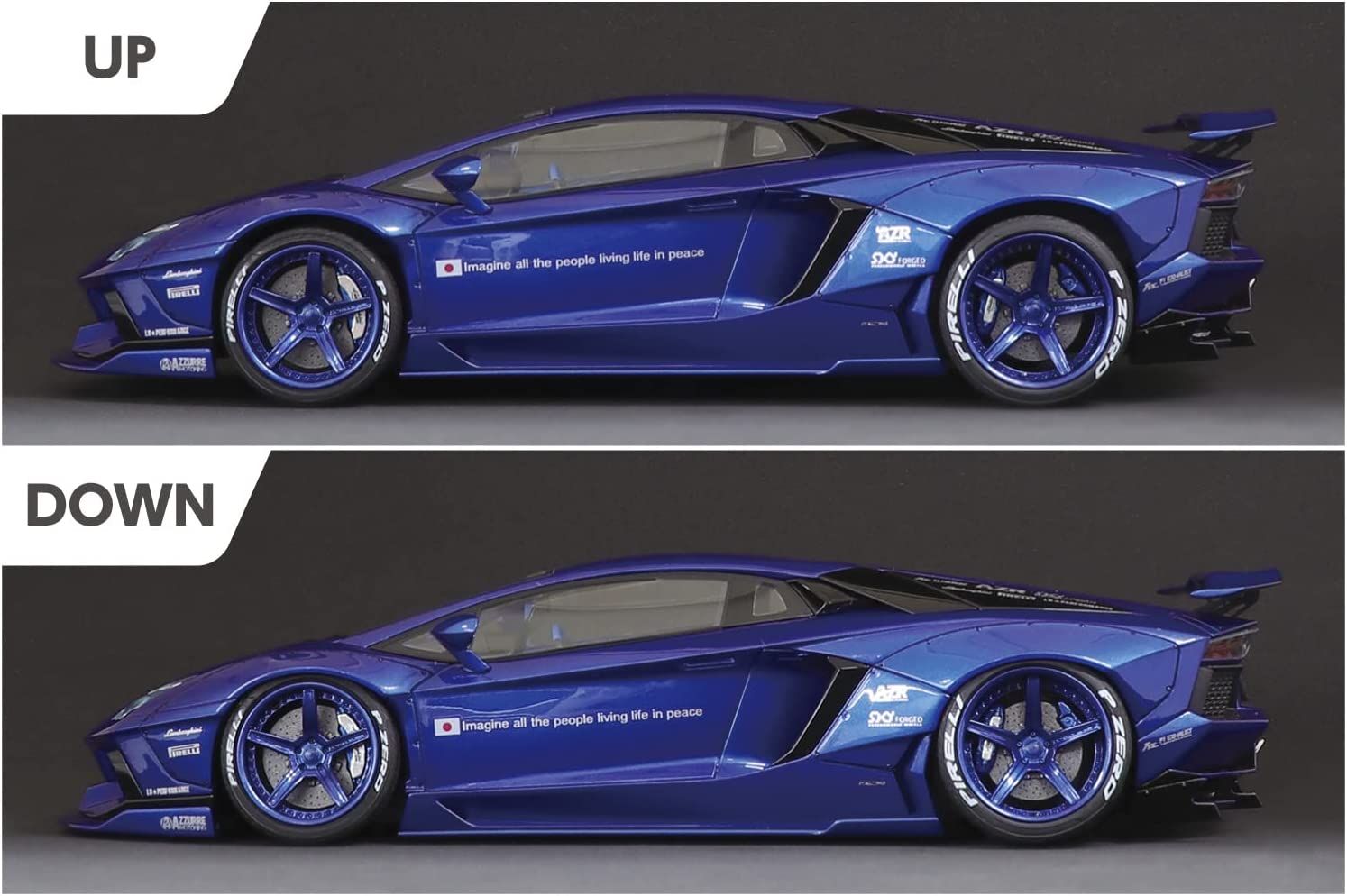 Aoshima LB Works Lamborghini Aventador Ver.2 - BanzaiHobby