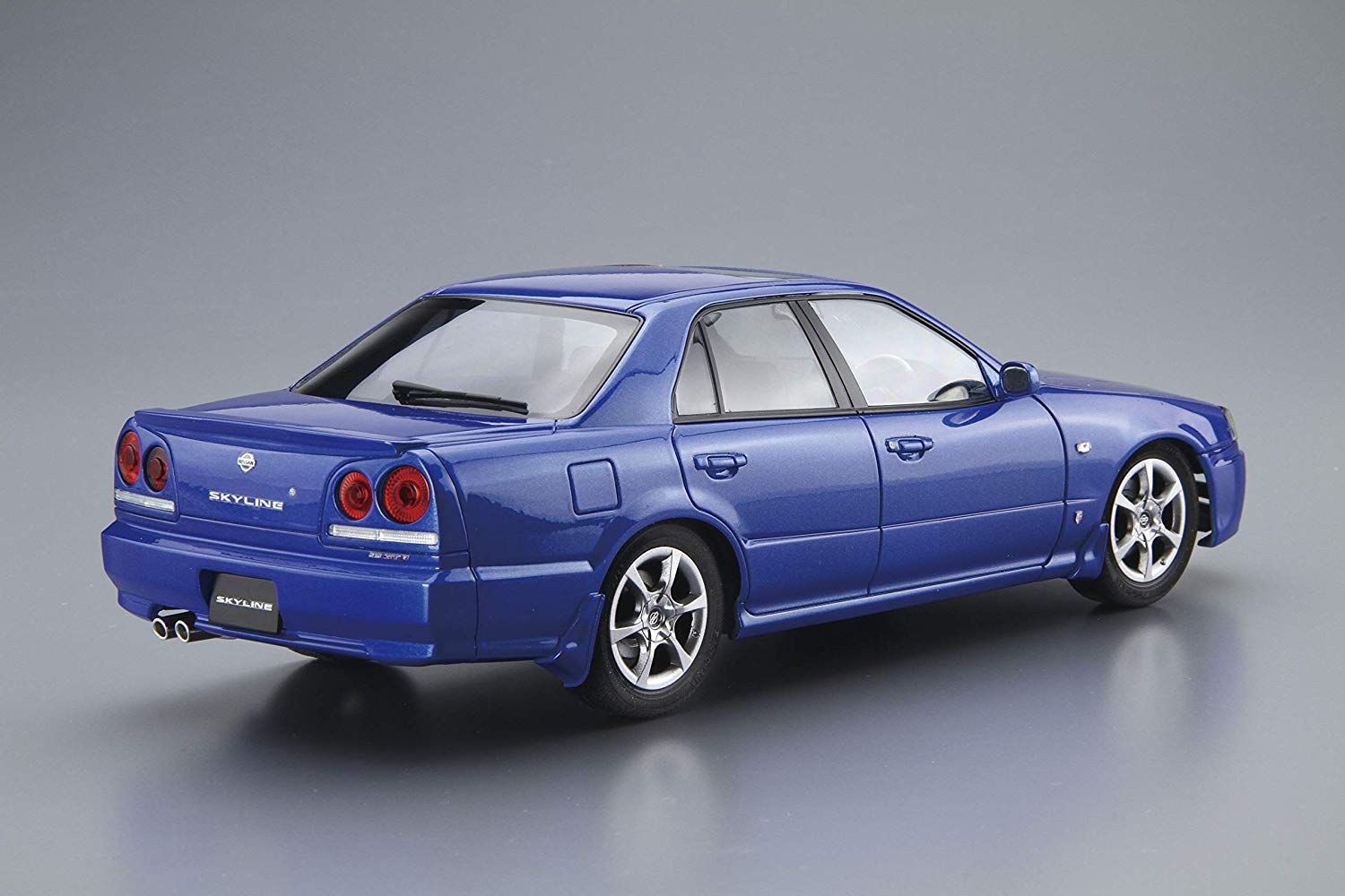Aoshima Nissan BNR34 Skyline 25GT Turbo `01 - BanzaiHobby