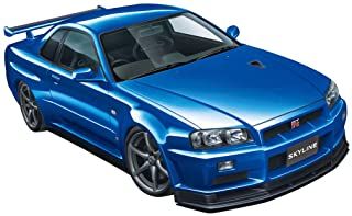 Aoshima Nissan BNR34 Skyline GT-R V-specII `02 - BanzaiHobby