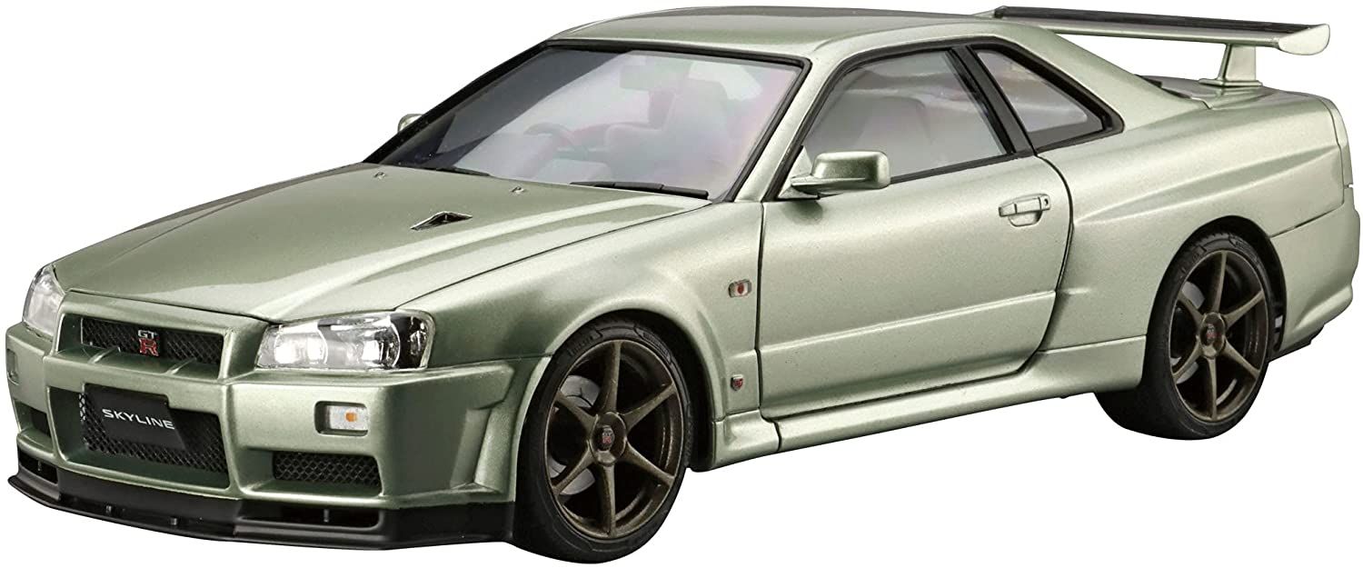 Aoshima Nissan BNR34 Skyline GT-R V-specII Nur.`02 - BanzaiHobby