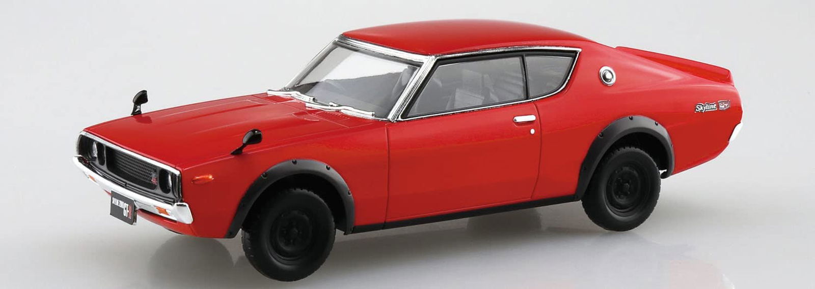 Aoshima Nissan C110 Skyline GT-R (Red) - BanzaiHobby