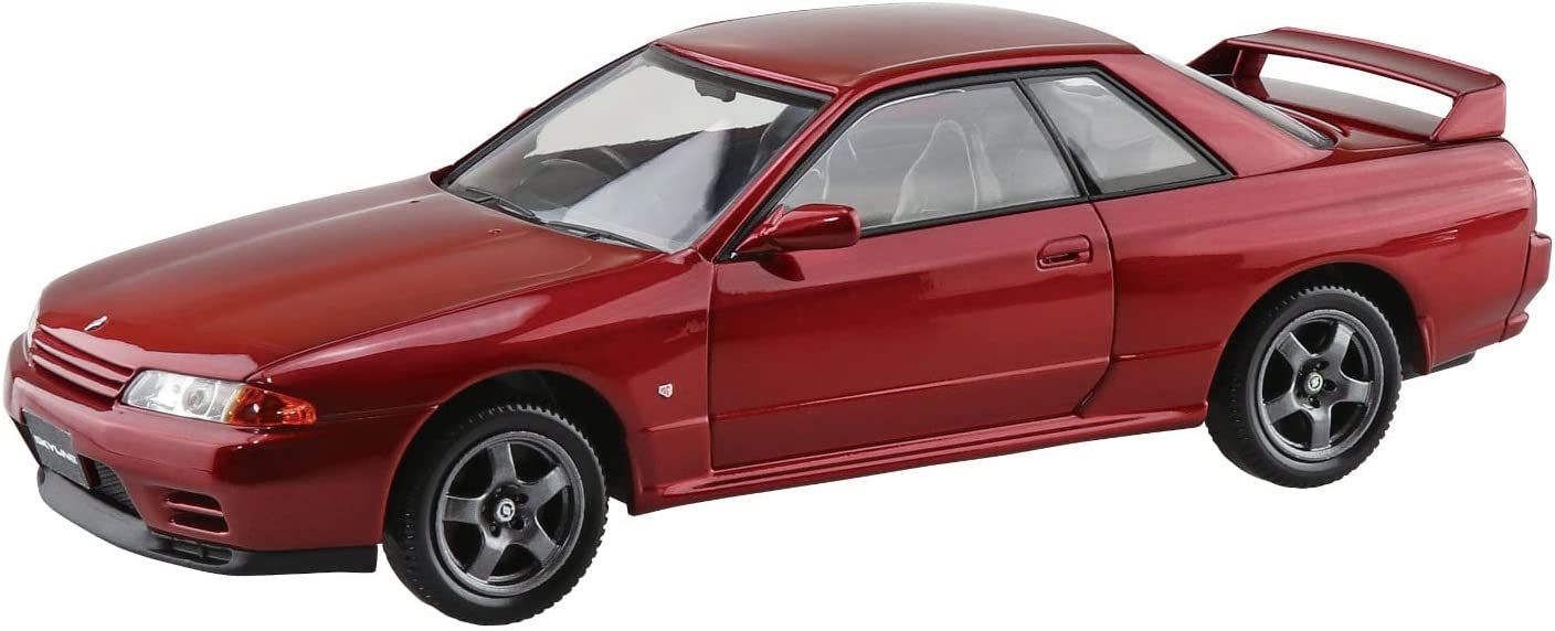 Aoshima Nissan R32 Skyline GT-R (Red Pearl) - BanzaiHobby