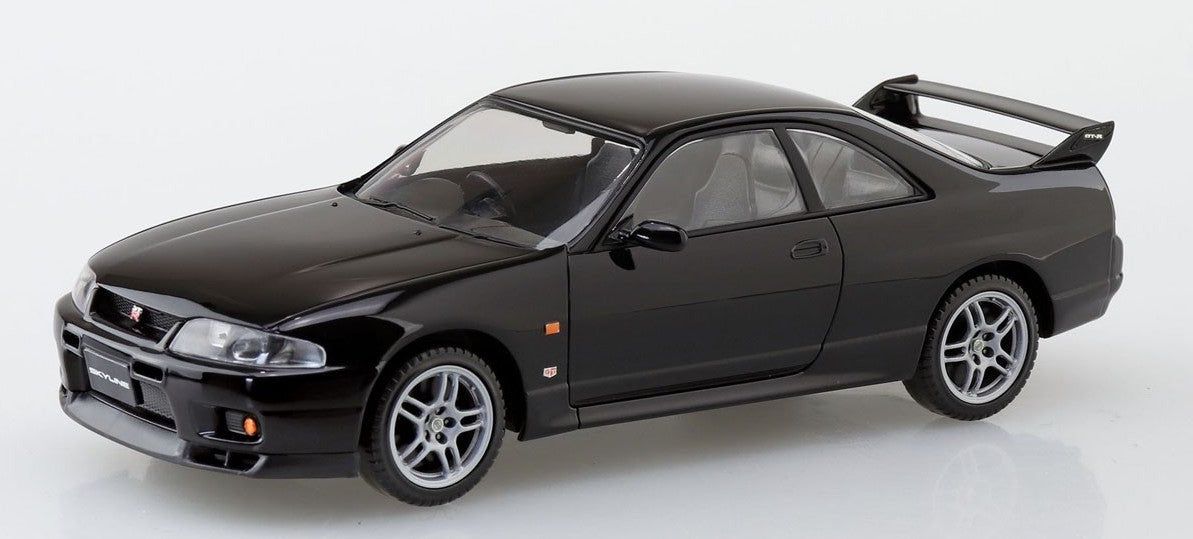 Aoshima Nissan R33 Skyline GT-R (Black) - BanzaiHobby