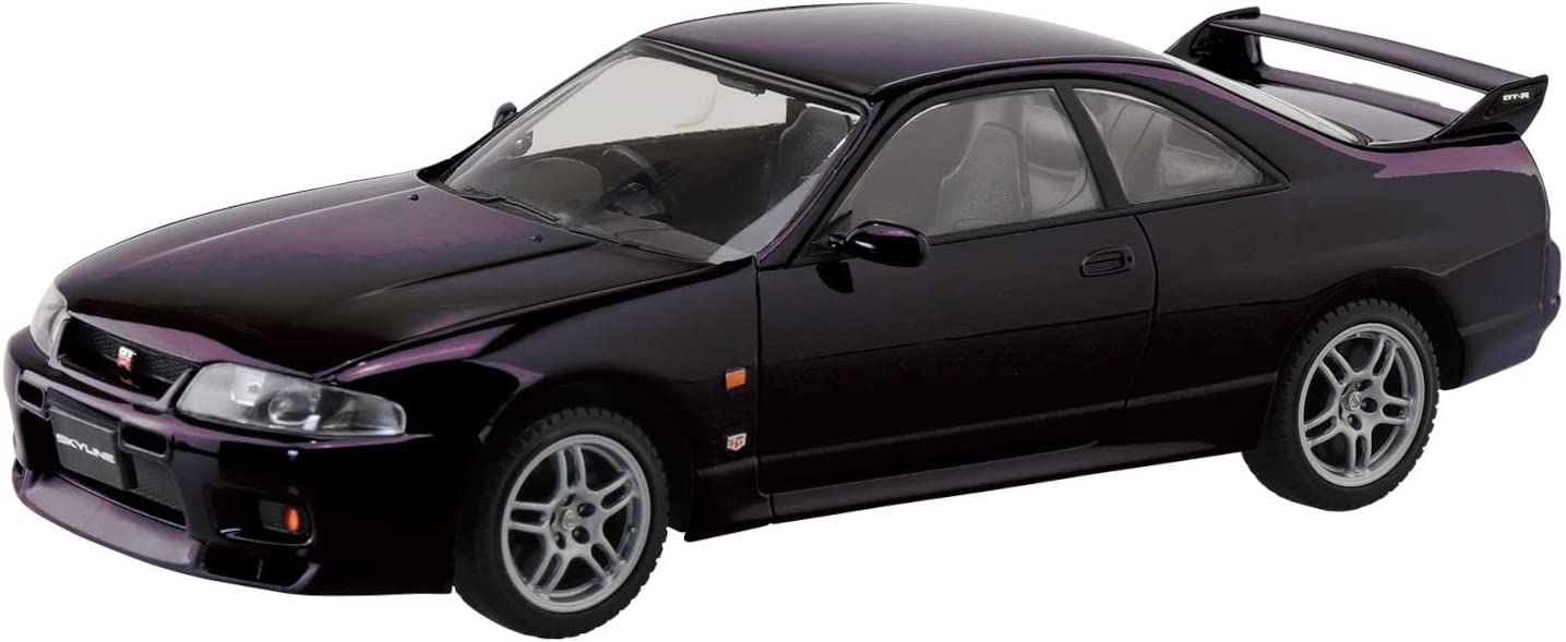 Aoshima Nissan R33 Skyline GT-R (Midnight Parple) - BanzaiHobby