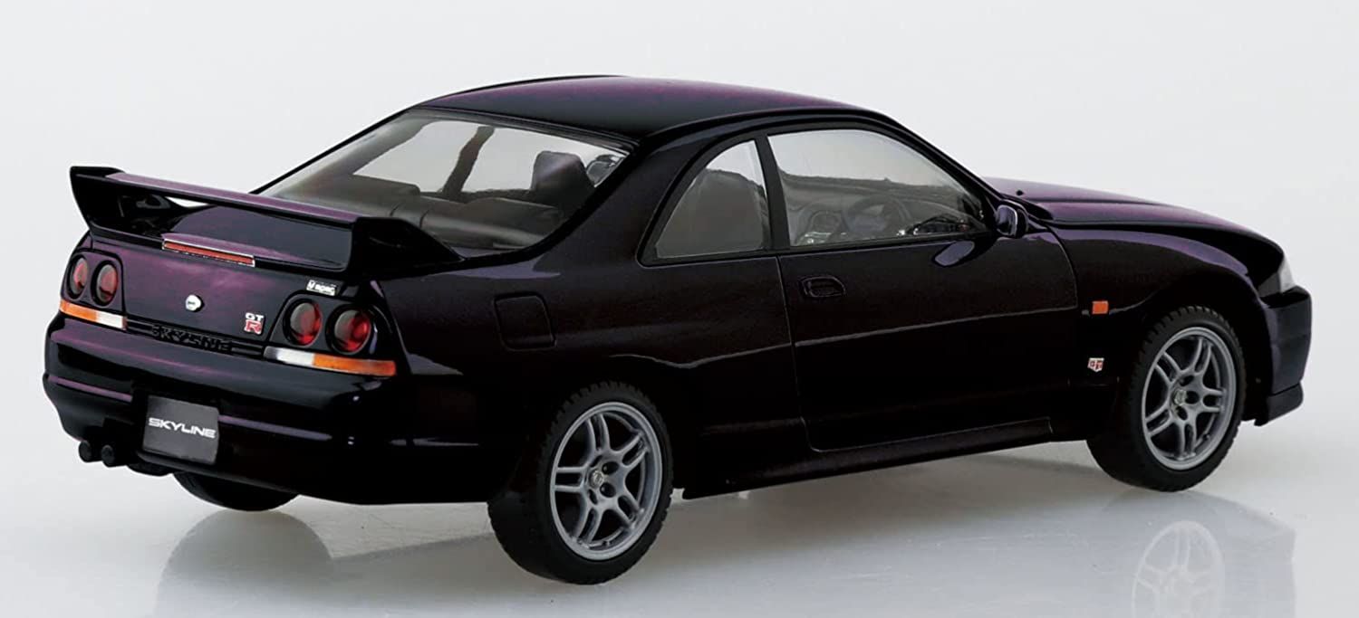 Aoshima Nissan R33 Skyline GT-R (Midnight Parple) - BanzaiHobby