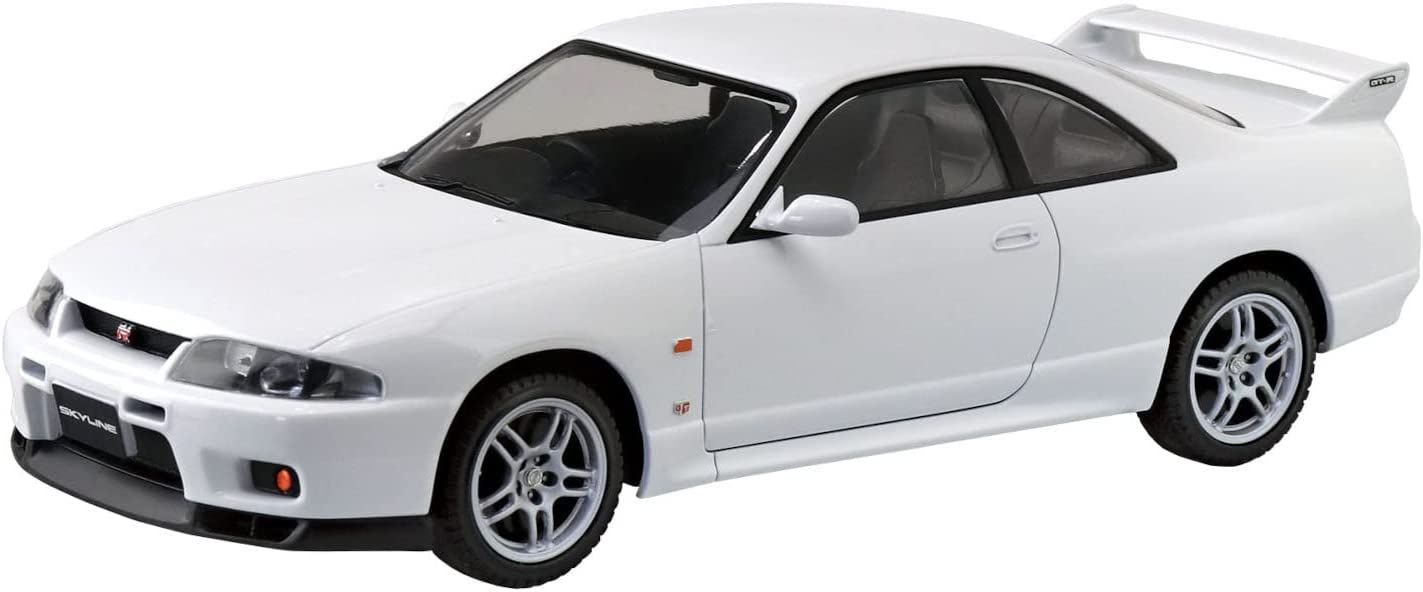 Aoshima Nissan R33 Skyline GT-R (White) - BanzaiHobby
