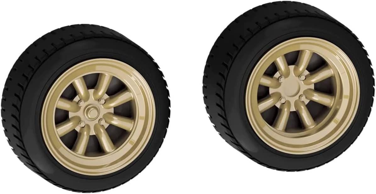 Aoshima Nissan S30 Fairlady Z Custom Wheel (Red) - BanzaiHobby