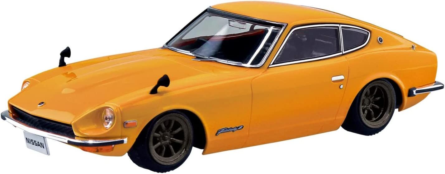 Aoshima Nissan S30 Fairlady Z Custom Wheel (Safari Brown) - BanzaiHobby