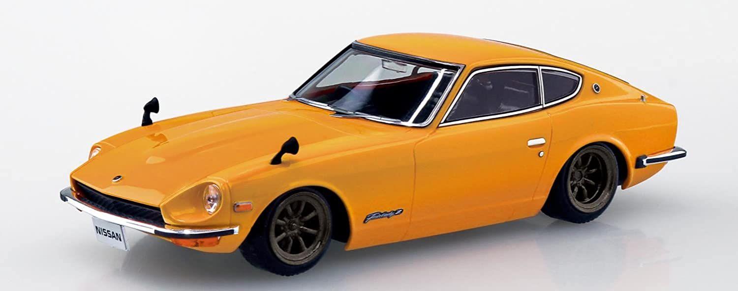 Aoshima Nissan S30 Fairlady Z Custom Wheel (Safari Brown) - BanzaiHobby