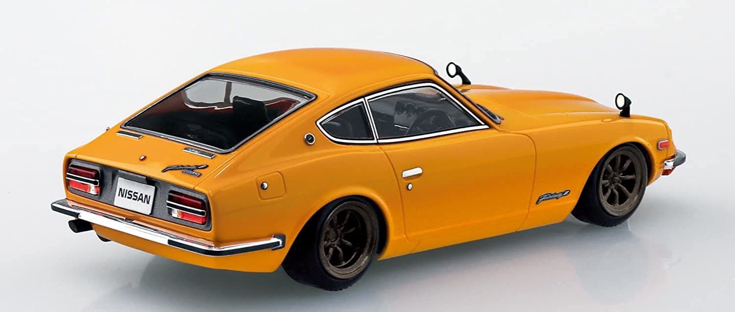 Aoshima Nissan S30 Fairlady Z Custom Wheel (Safari Brown) - BanzaiHobby