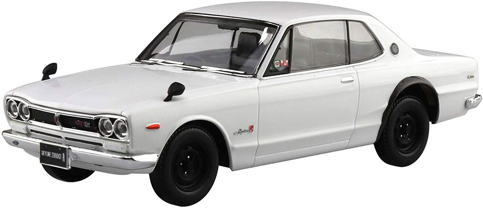 Aoshima Nissan Skyline 2000GT-R (White) - BanzaiHobby