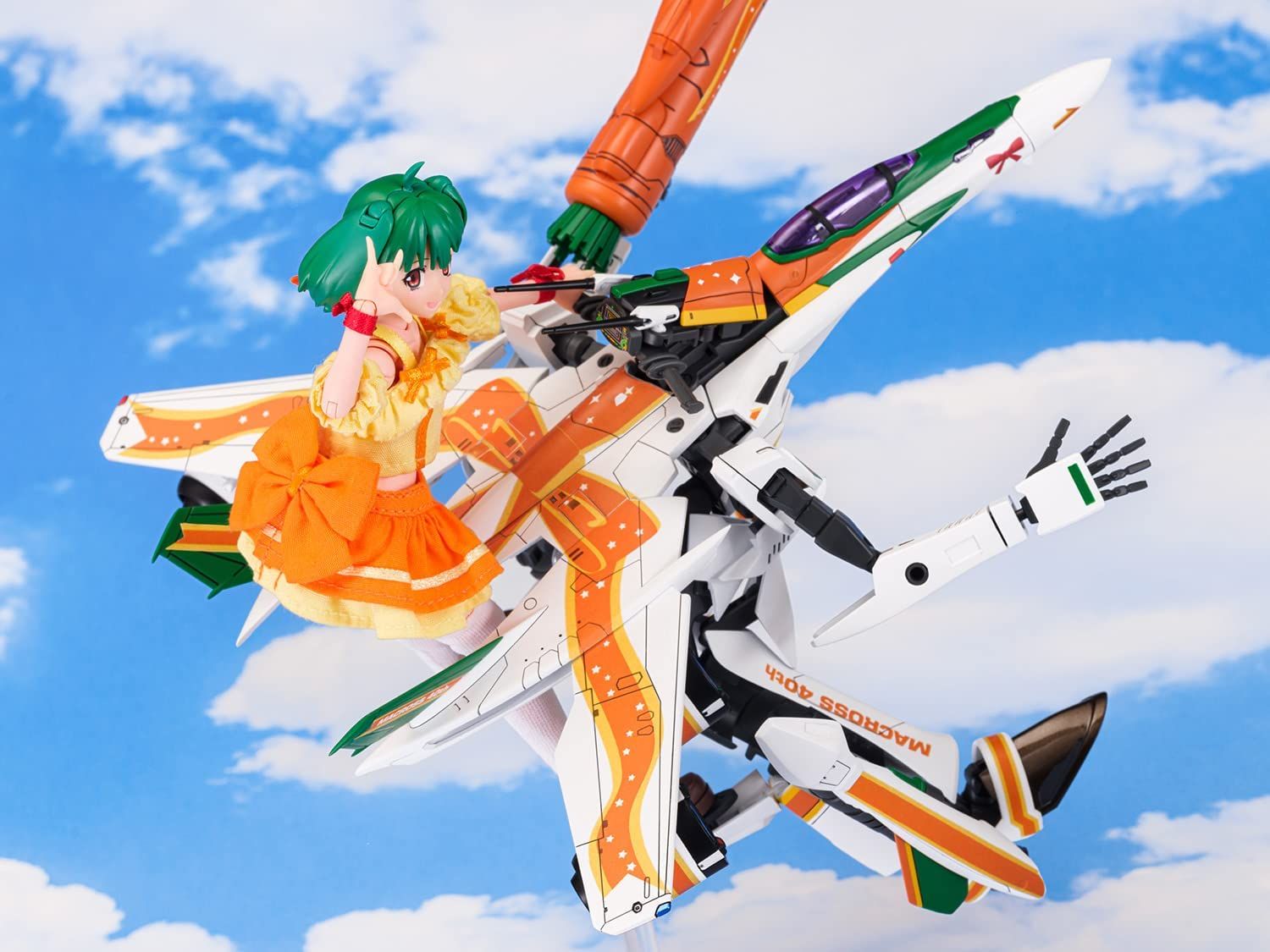 Aoshima [PO JUNE 2023] V.F.G. Macross Frontier VF-25F Messiah Ranka Le - BanzaiHobby