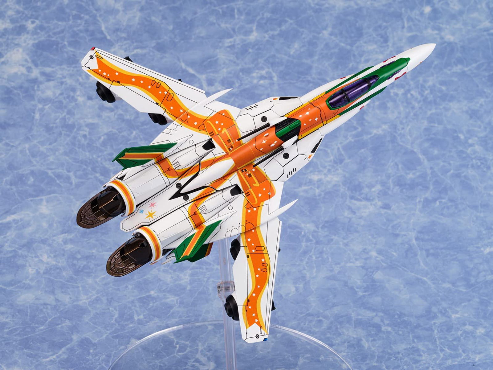 Aoshima [PO JUNE 2023] V.F.G. Macross Frontier VF-25F Messiah Ranka Le - BanzaiHobby