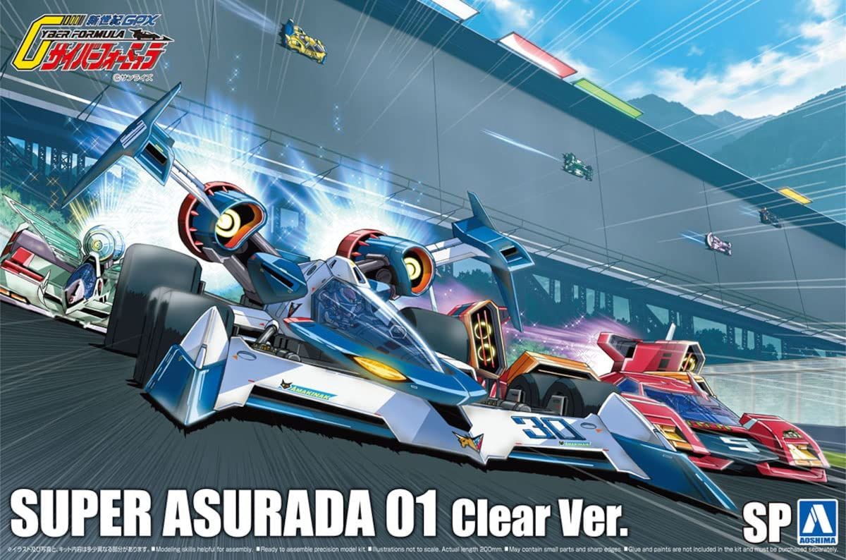 Aoshima Super Asurada01 Clear Ver. - BanzaiHobby