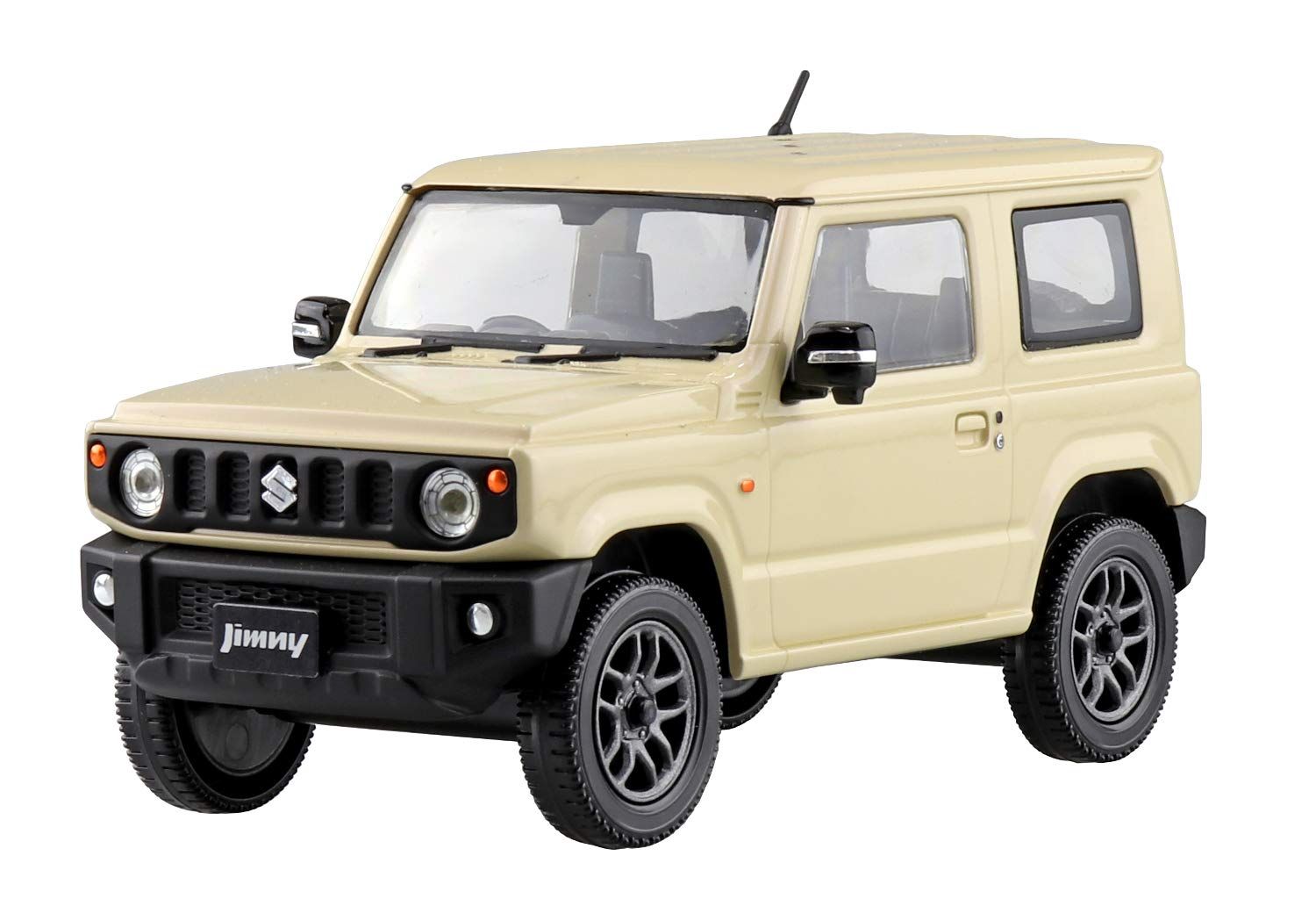 Aoshima Suzuki Jimny (Chiffon Ivory Metallic) - BanzaiHobby