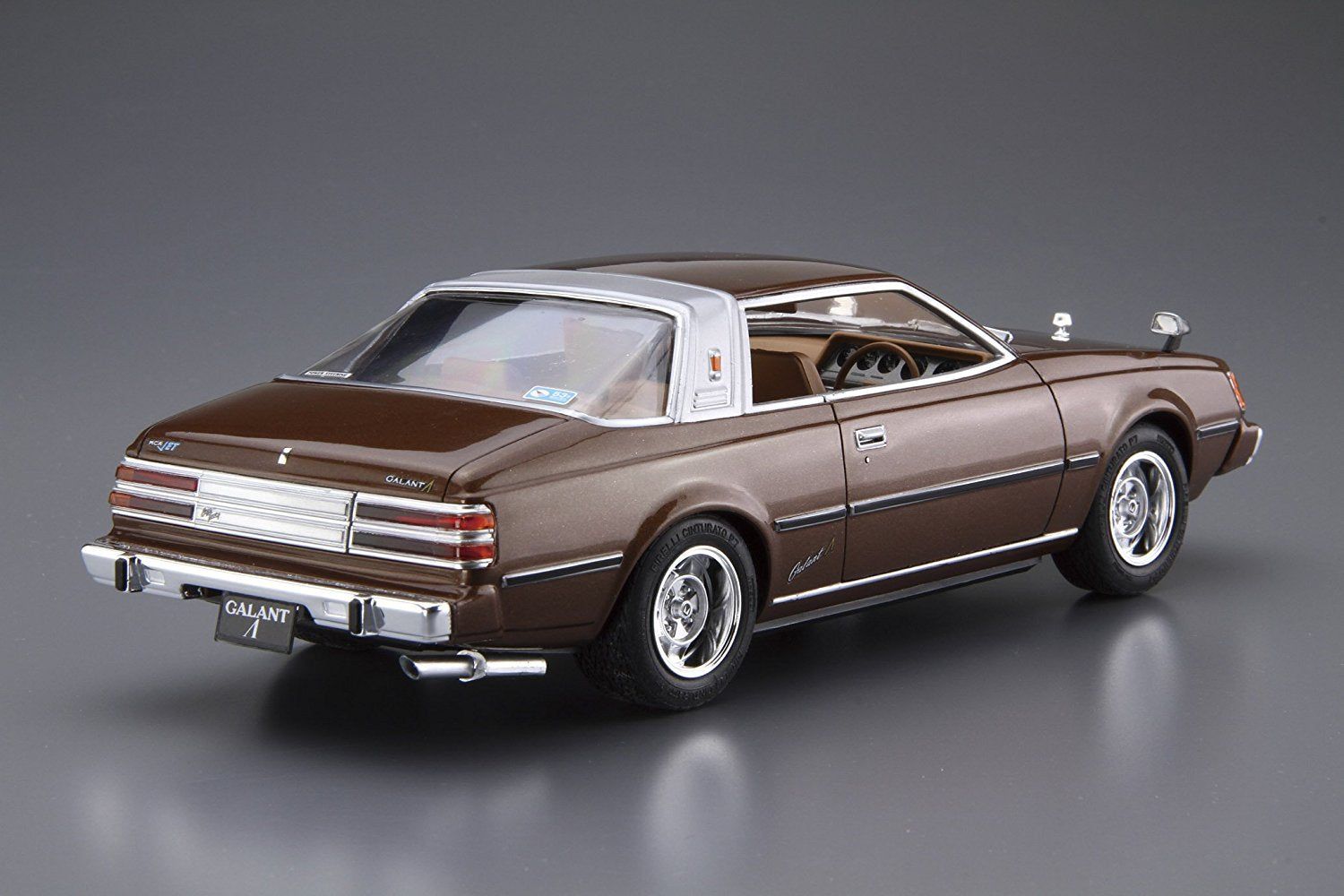 Aoshima The Model Car 78 Mitsubishi A133A Galant Lambda (Sapporo) 78 - BanzaiHobby