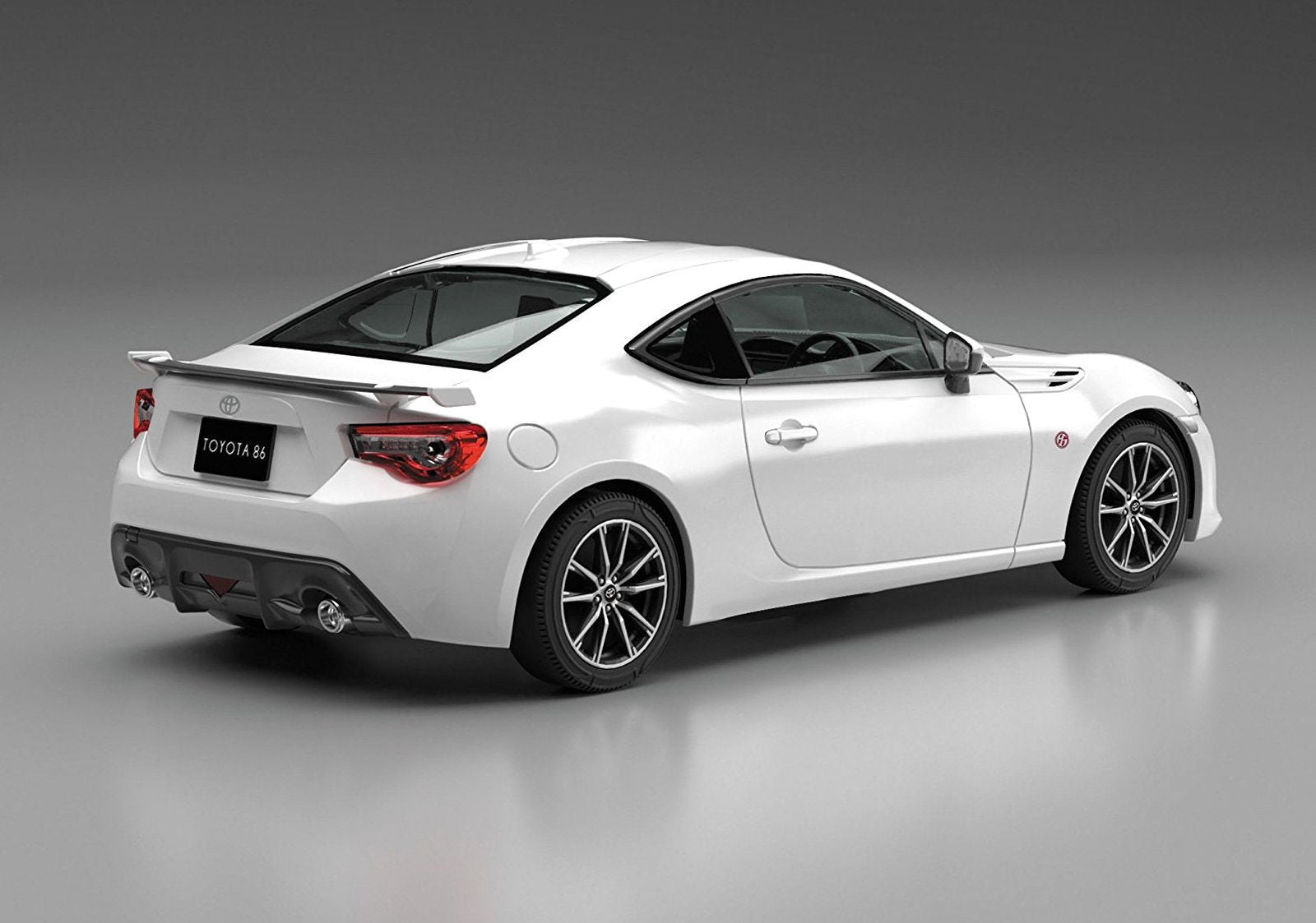Aoshima The Snap Kit Toyota 86 - Crystal White Pearl - BanzaiHobby