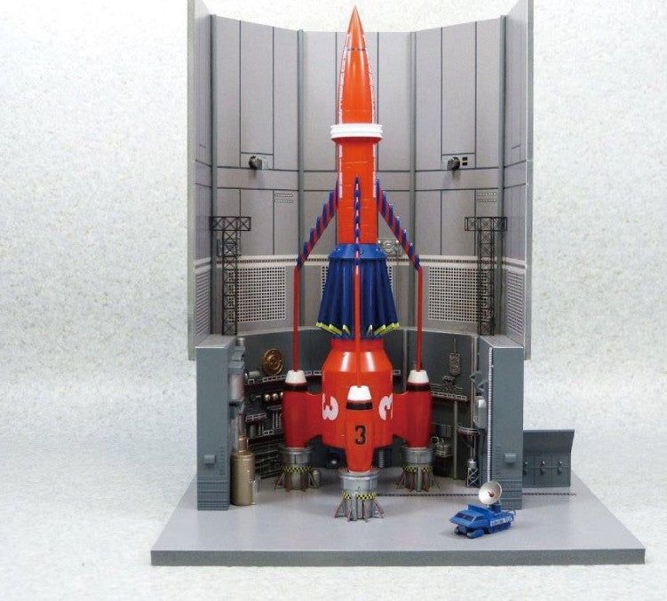 Aoshima Thunderbirds 3 & Launch Bay - BanzaiHobby