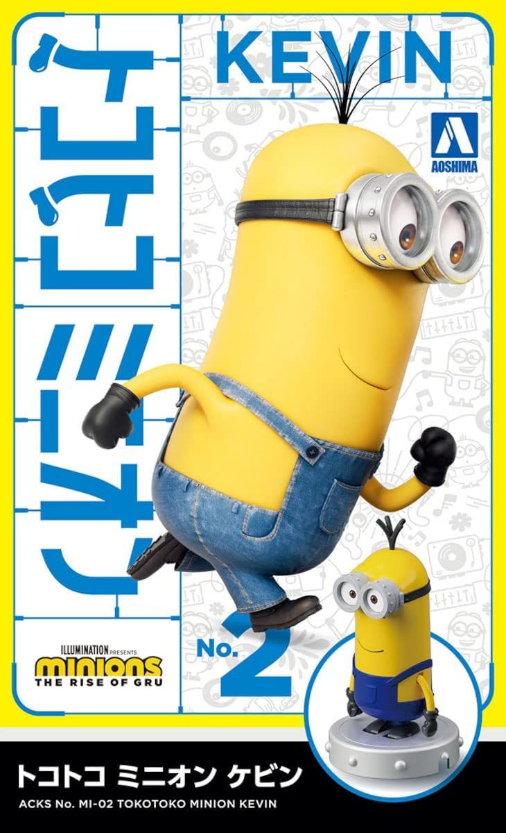 Aoshima Toko-Toko Minion Kevin - BanzaiHobby