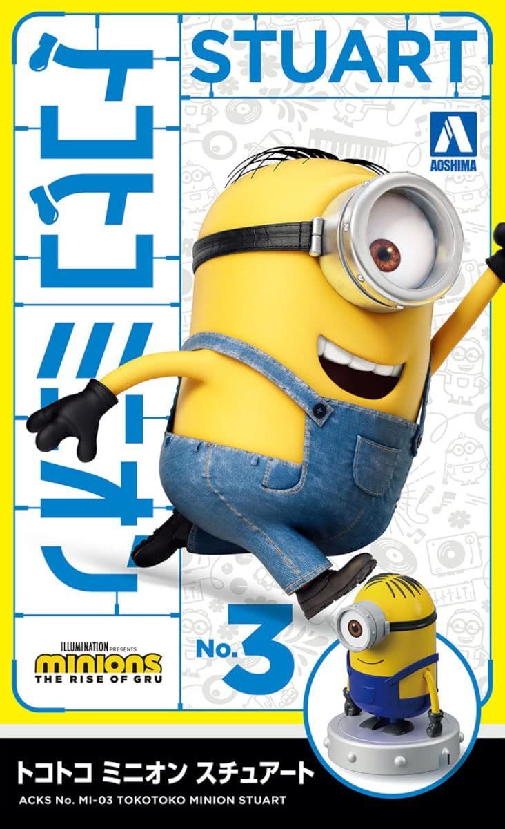 Aoshima Toko-Toko Minion Stuart - BanzaiHobby
