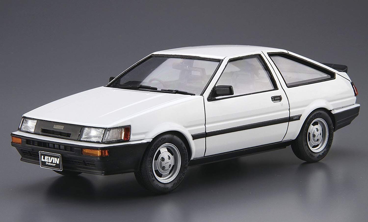 Aoshima Toyota AE85 Corolla Levin 1500SR 84 - BanzaiHobby