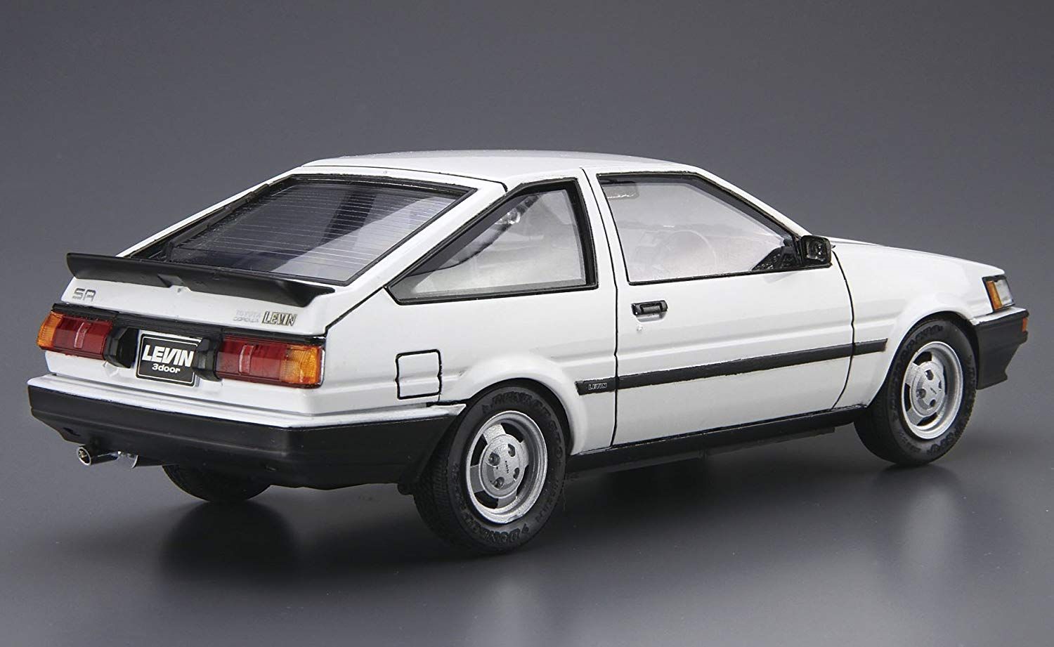 Aoshima Toyota AE85 Corolla Levin 1500SR 84 - BanzaiHobby