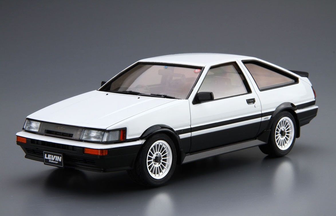 Aoshima Toyota AE86 Corolla Levin GT-APEX `85 - BanzaiHobby