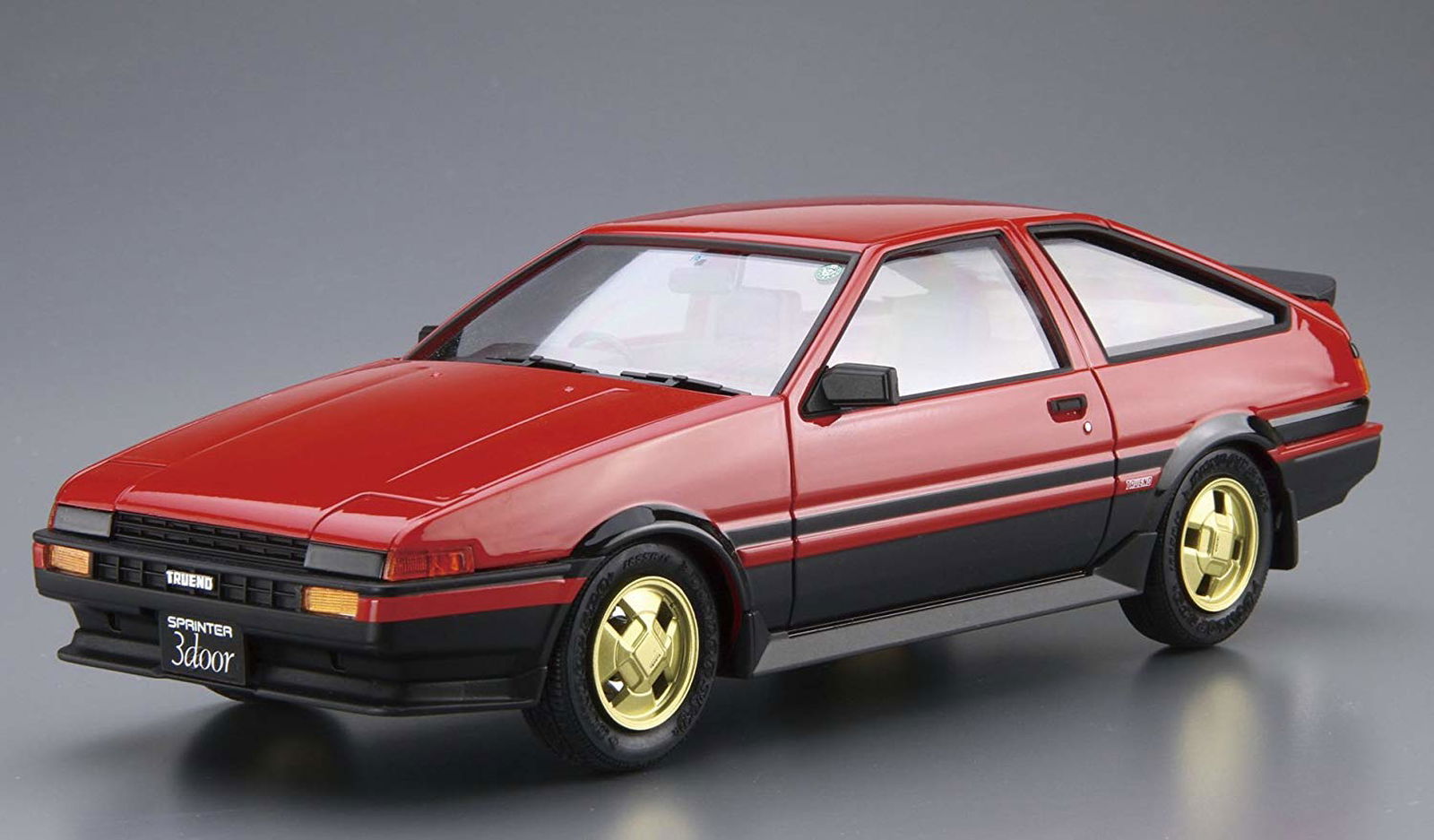 Aoshima Toyota AE86 Sprinter Trueno GT-APEX 84 - BanzaiHobby