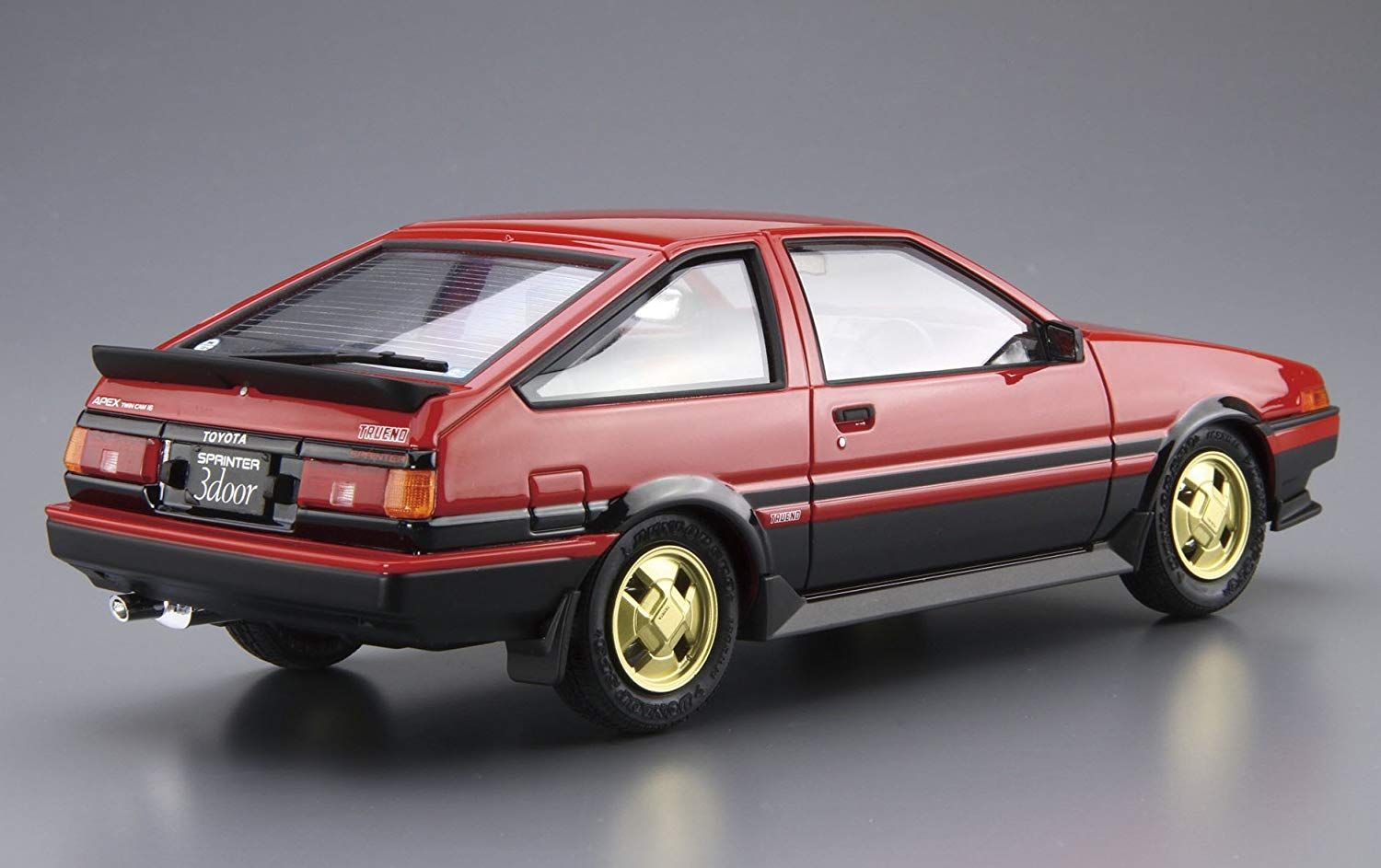 Aoshima Toyota AE86 Sprinter Trueno GT-APEX 84 - BanzaiHobby