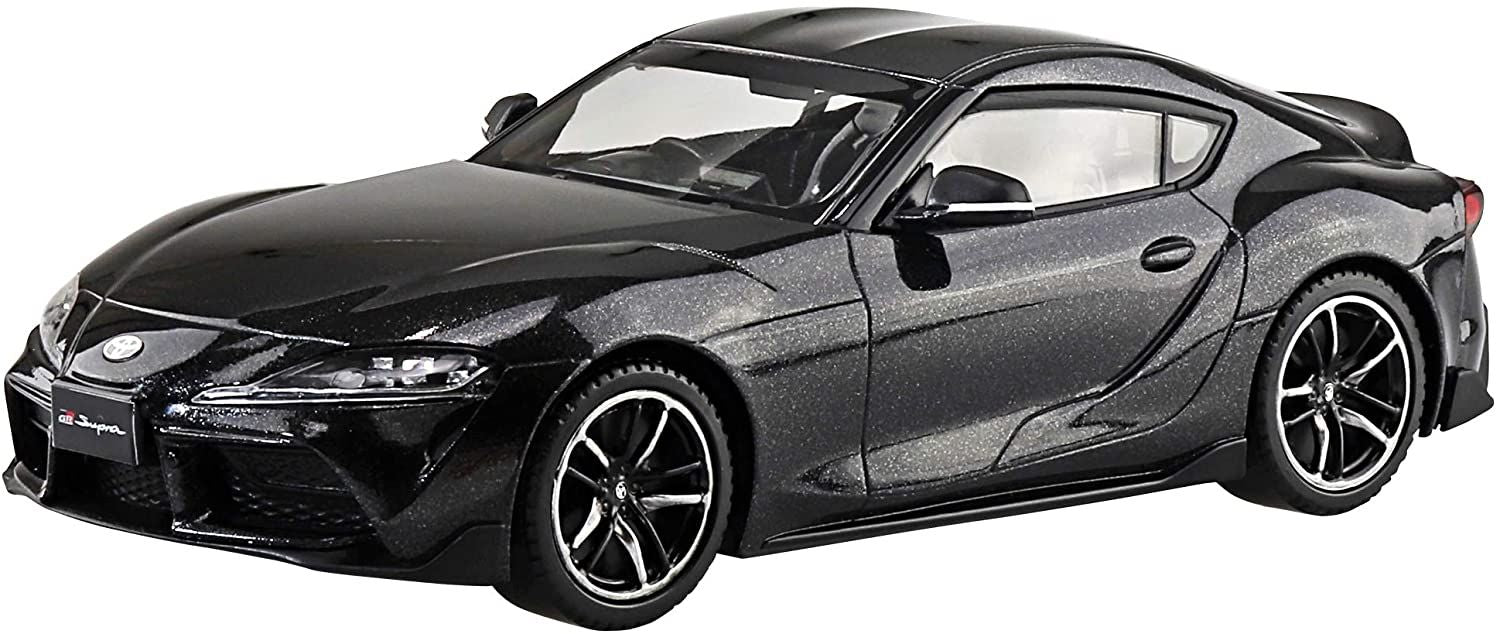 Aoshima Toyota GR Supra (Black Metallic) - BanzaiHobby